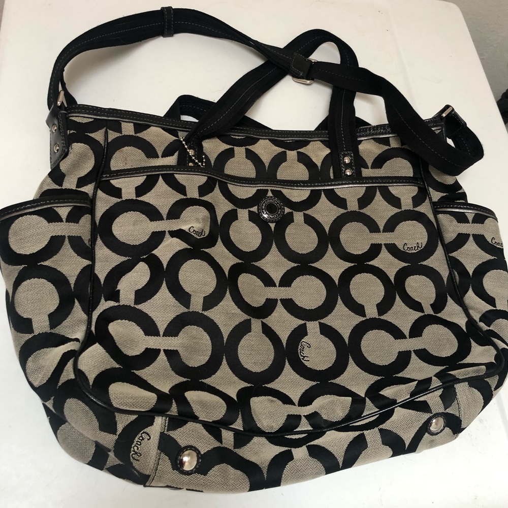 Coach diaper bag